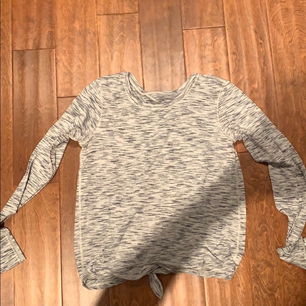 Open back lululemon long sleeve